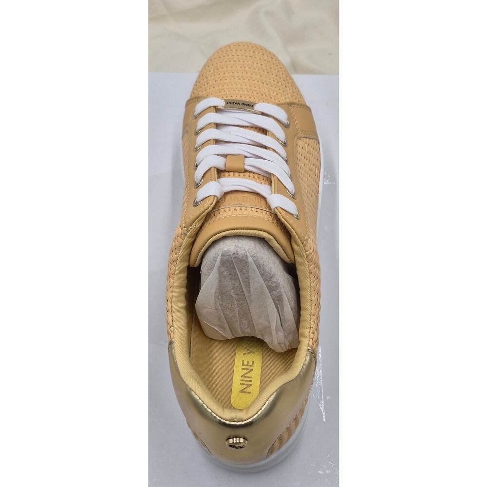 NEW Nine West Gatspy woven chunky platform sneakers women's size 10 - Picture 6 of 9